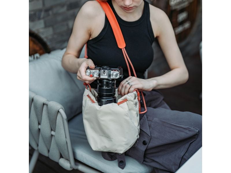 PGYTECH Kameratasche OneGo Drawstring Bag Ivory