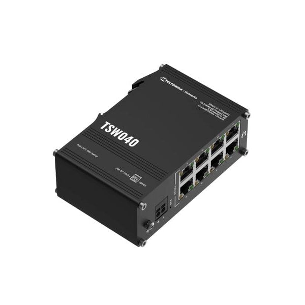 Teltonika Rail PoE+ Switch TSW040 8 Port