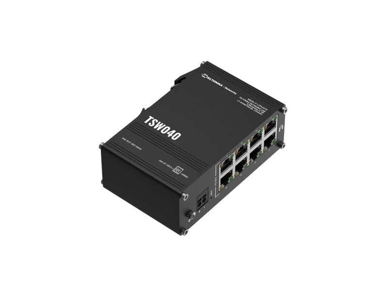 Teltonika Rail PoE+ Switch TSW040 8 Port
