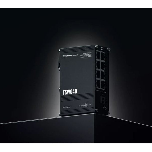 Teltonika Rail PoE+ Switch TSW040 8 Port