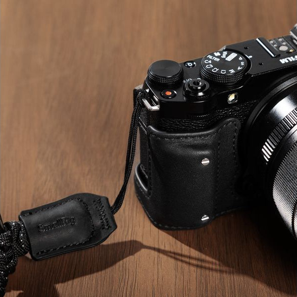 Smallrig Camera Leather Half Case Kit Schwarz