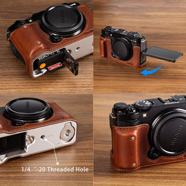 Smallrig Camera Leather Half Case Kit Braun