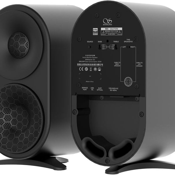 Shanling Regallautsprecher Paar S0 Schwarz