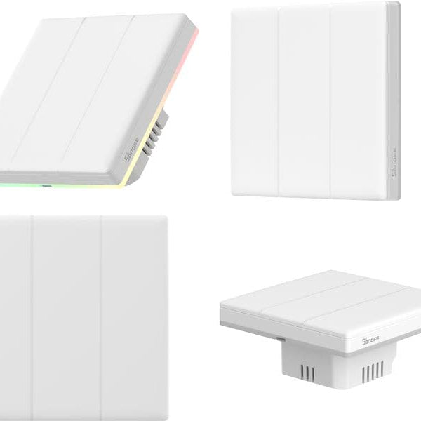 SONOFF WiFi-Lichtschalt T5-2C-86 3-fach 230 V 15 A 1200 W