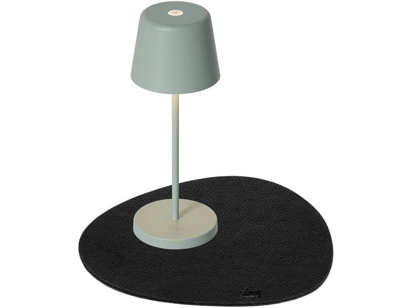 Silwy Tischleuchte Magnet-Leuchte Monaco Olivgrün inkl. Platzset