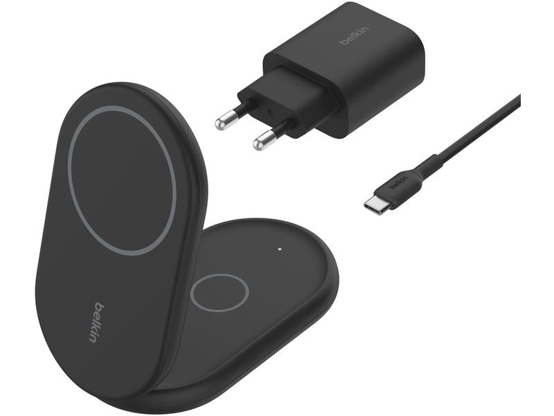 Belkin Wireless Charger Boostcharge klappbar Schwarz inkl. Netzteil