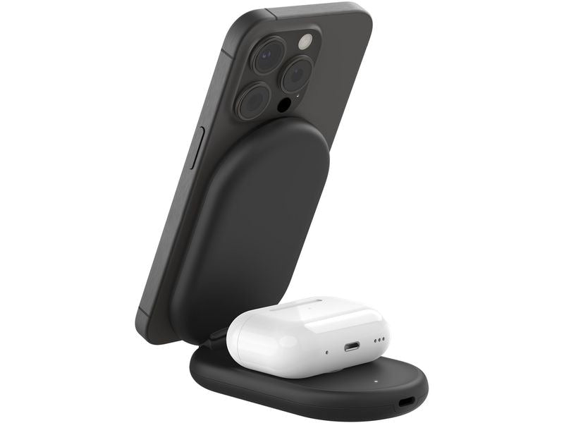 Belkin Wireless Charger Boostcharge klappbar Schwarz inkl. Netzteil