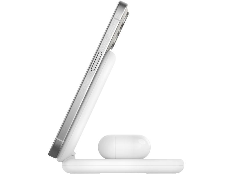 Belkin Wireless Charger Boostcharge klappbar Weiss inkl. Netzteil