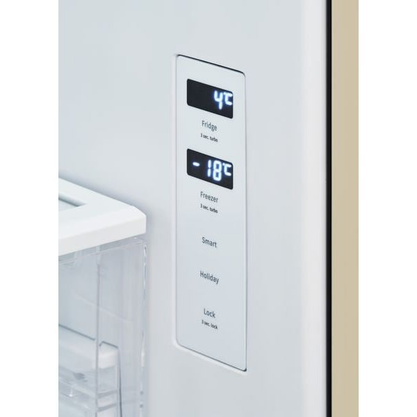 Trisa Kühl-Gefrierkombination Frescolino Classic Creme, Rechts