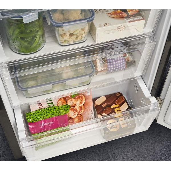 Trisa Kühl-Gefrierkombination Frescolino Classic Schwarz, Rechts