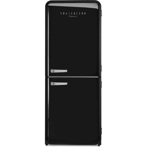 Trisa Kühl-Gefrierkombination Frescolino Classic Schwarz, Rechts