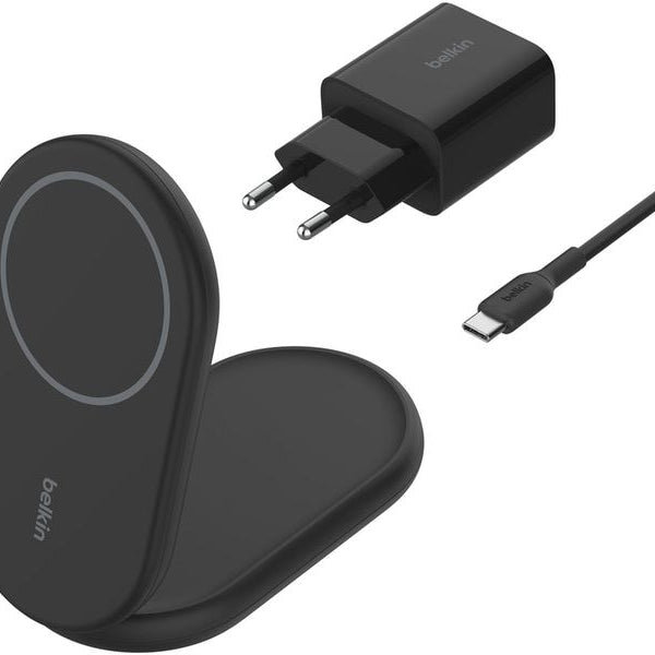 Belkin Wireless Charger Boostcharge klappbar Schwarz inkl. Netzteil