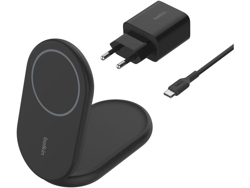 Belkin Wireless Charger Boostcharge klappbar Schwarz inkl. Netzteil