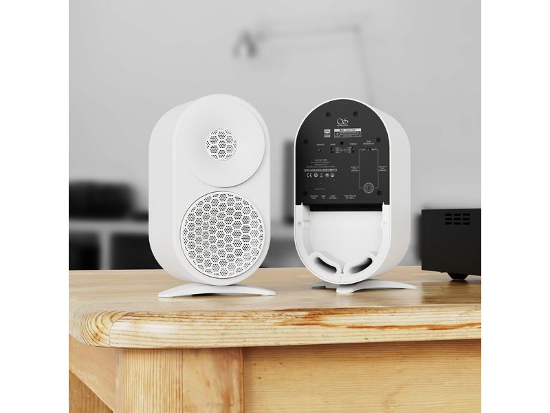 Shanling Regallautsprecher Paar S0 Weiss