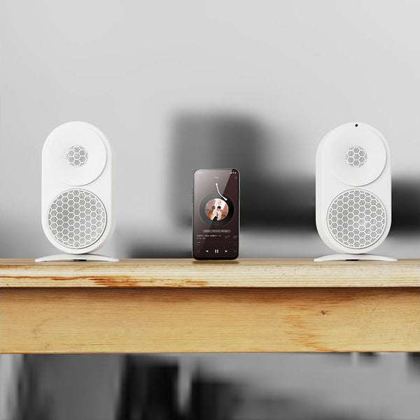 Shanling Regallautsprecher Paar S0 Weiss