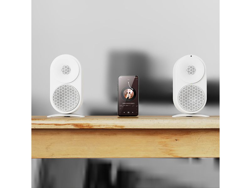 Shanling Regallautsprecher Paar S0 Weiss