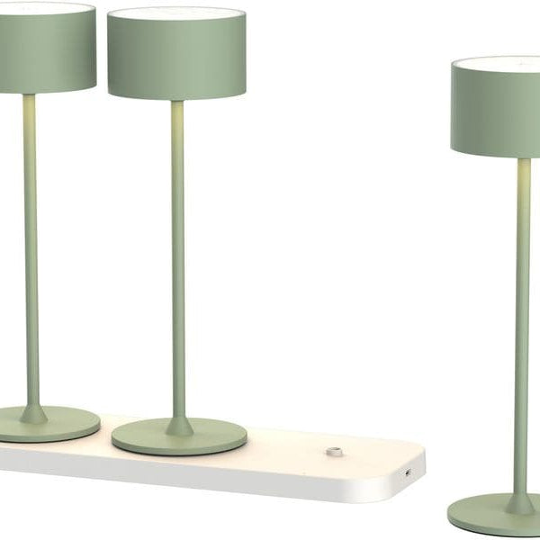 Schönenberger Tischleuchte Tavolo 3er Set, Grün