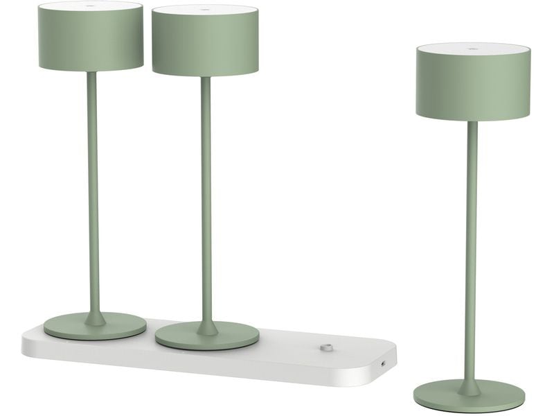 Schönenberger Tischleuchte Tavolo 3er Set, Grün