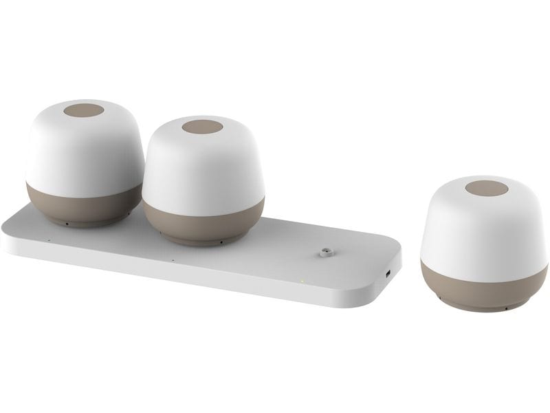 Schönenberger Tischleuchte MoveGlow 3er Set, Sand