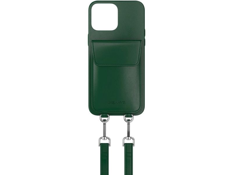 Urbany's Necklace Case Handekette+ iPhone 16 Racing Green