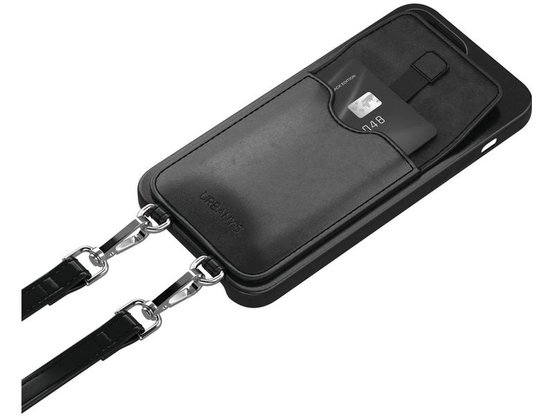 Urbany's Necklace Case Handekette+ iPhone 16 Plus Night Owl