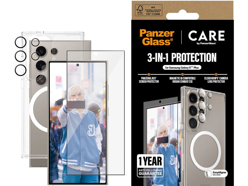 CARE Displayschutz 3-in-1 UWF Galaxy S25 Ultra