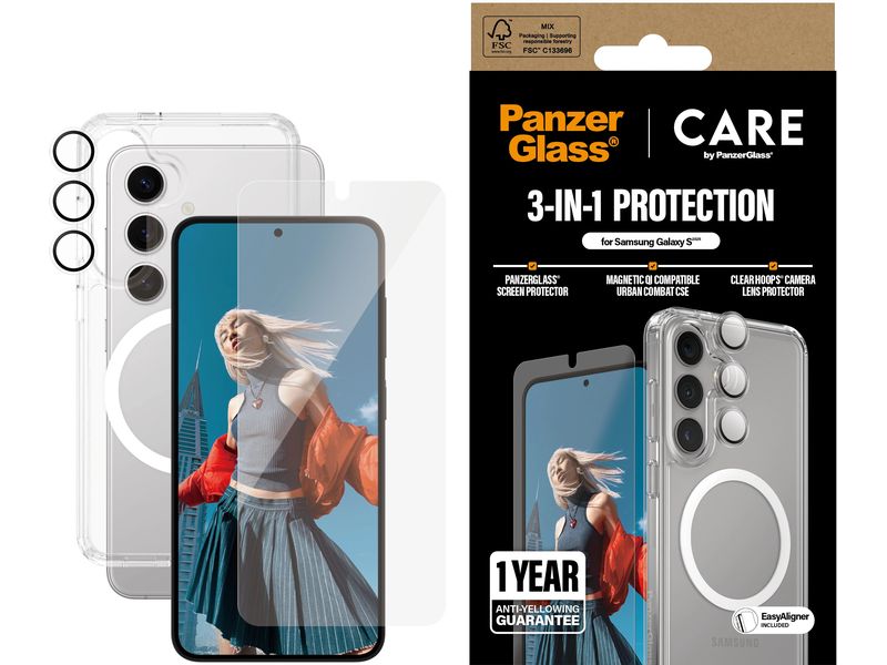 CARE Displayschutz 3-in-1 UWF Galaxy S25