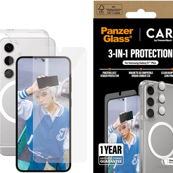 CARE Displayschutz 3-in-1 UWF Galaxy S25+
