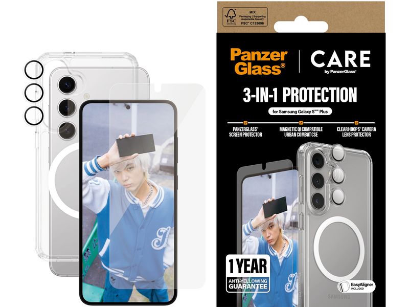 CARE Displayschutz 3-in-1 UWF Galaxy S25+