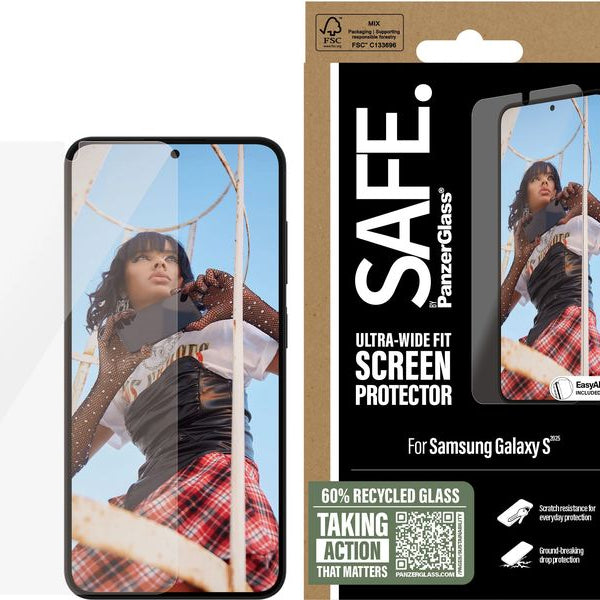 SAFE. Displayschutz Ultra Wide Fit Galaxy S25