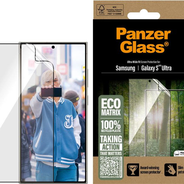 Panzerglass Displayschutz Ultra Wide Fit Eco Matrix Galaxy S25 Ultra