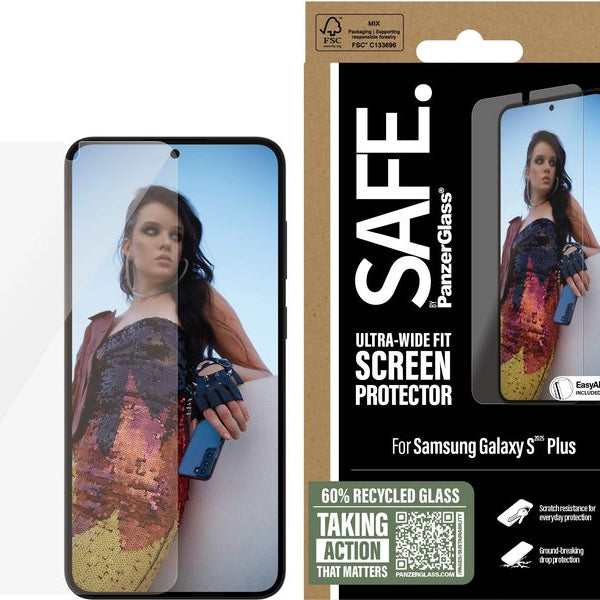 SAFE. Displayschutz Ultra Wide Fit Galaxy S25+