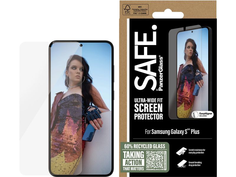 SAFE. Displayschutz Ultra Wide Fit Galaxy S25+