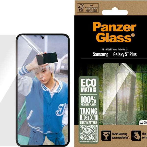 Panzerglass Displayschutz Ultra Wide Fit Eco Matrix Galaxy S25+