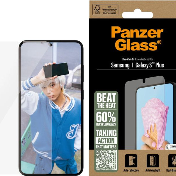 Panzerglass Displayschutz Ultra Wide Fit All-in-One Galaxy S25+