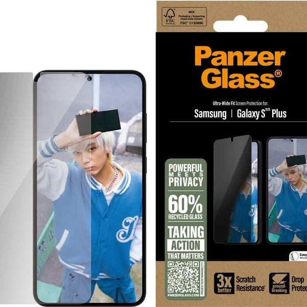 Panzerglass Displayschutz Ultra Wide Fit Privacy Galaxy S25+
