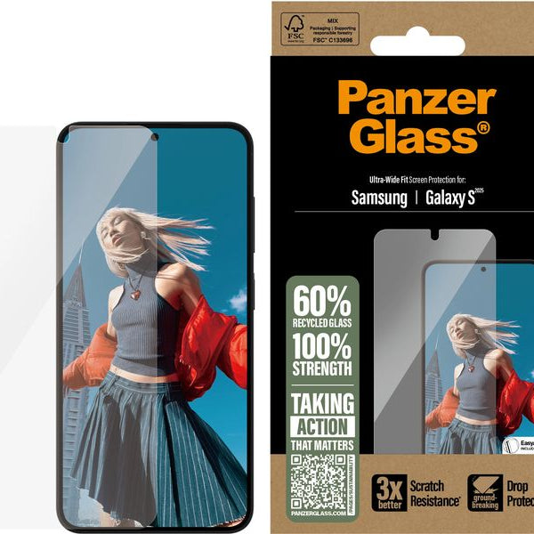 Panzerglass Displayschutz Ultra Wide Fit Galaxy S25
