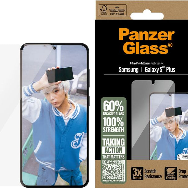 Panzerglass Displayschutz Ultra Wide Fit Galaxy S25+