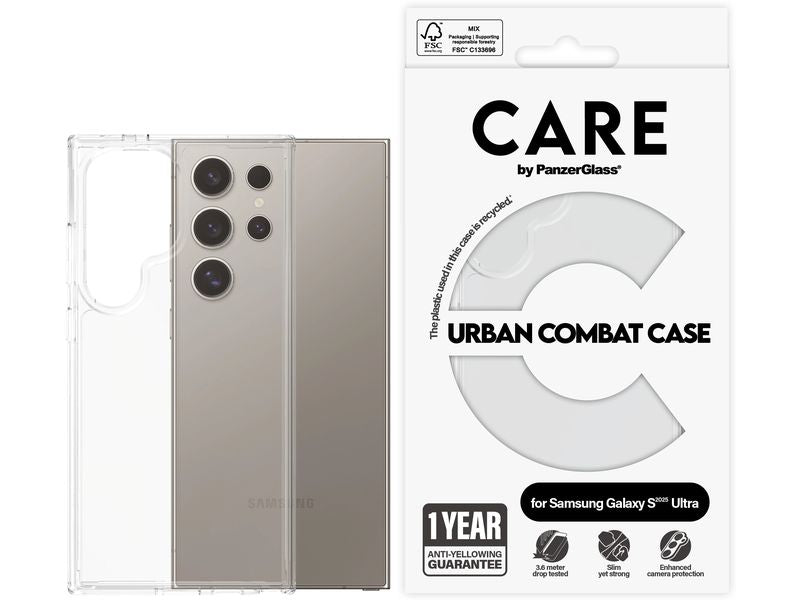 CARE Back Cover Flagship Galaxy S25 Ultra Transparent
