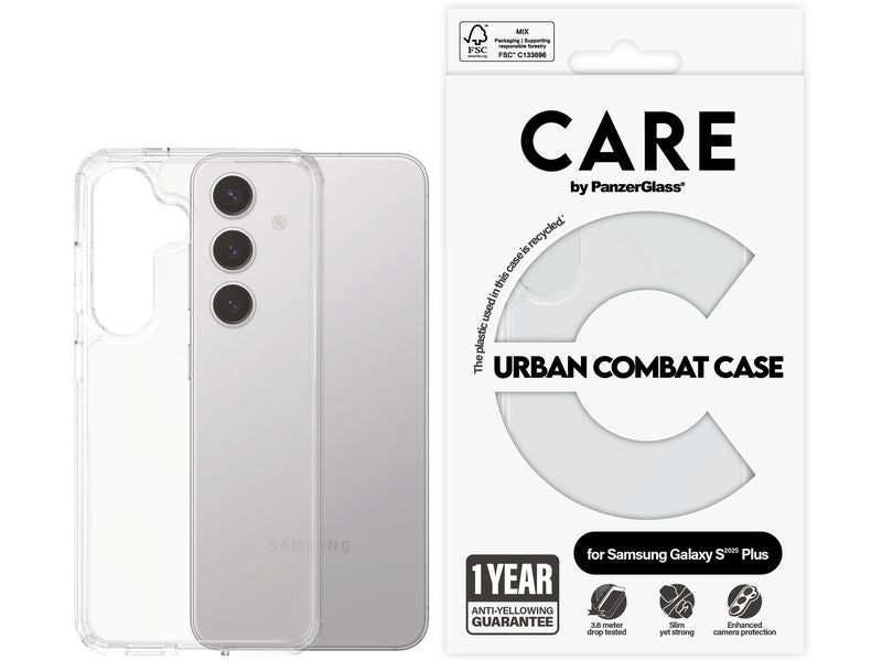 CARE Back Cover Flagship Galaxy S25+ Transparent