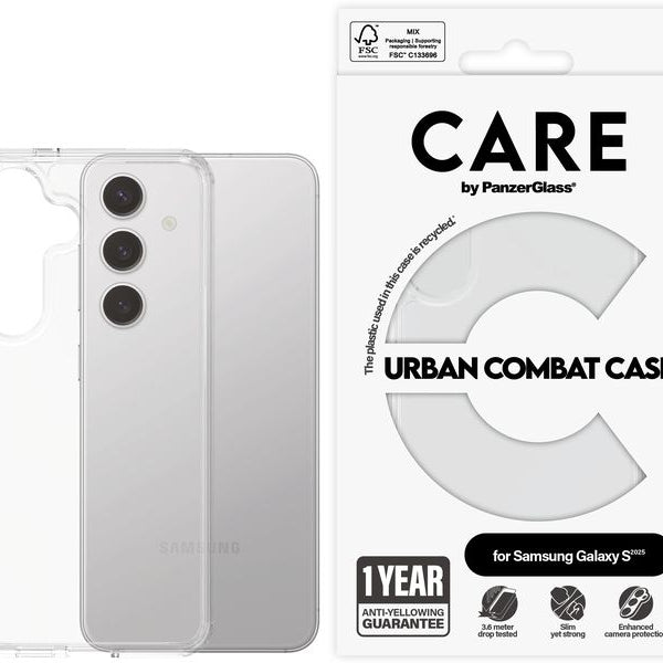 CARE Back Cover Flagship Galaxy S25 Transparent