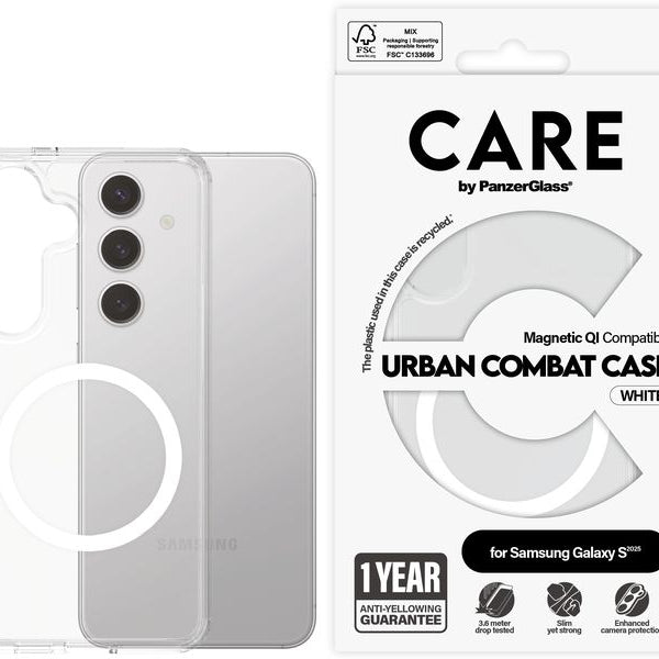 CARE Back Cover Flagship Galaxy S25 Transparent