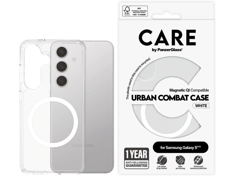 CARE Back Cover Flagship Galaxy S25 Transparent