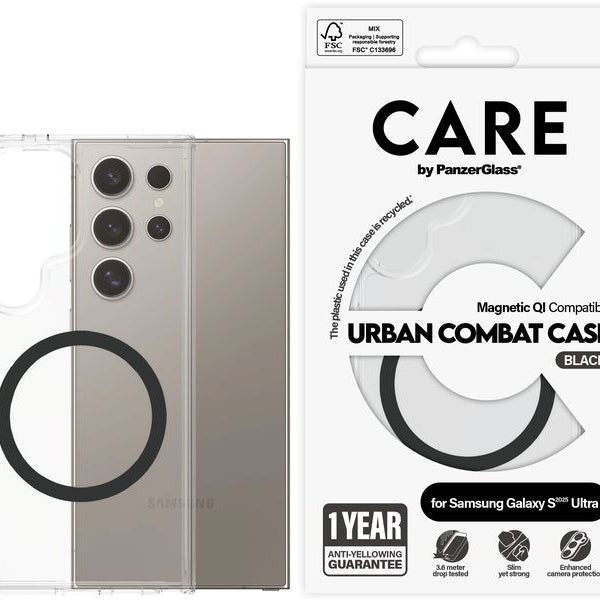 CARE Back Cover Flagship Galaxy S25 Ultra Schwarz