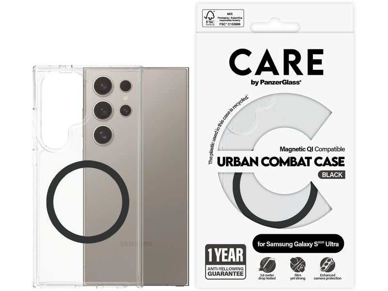 CARE Back Cover Flagship Galaxy S25 Ultra Schwarz