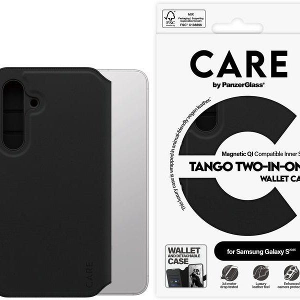 CARE Back Cover Feature Tango 2-in-1 Galaxy S25 Schwarz