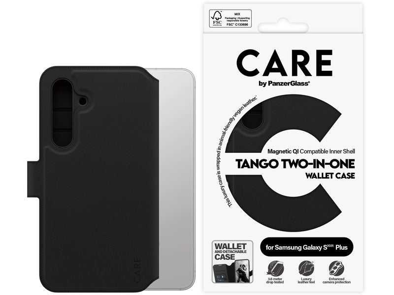 CARE Back Cover Feature Tango 2-in-1 Galaxy S25+ Schwarz