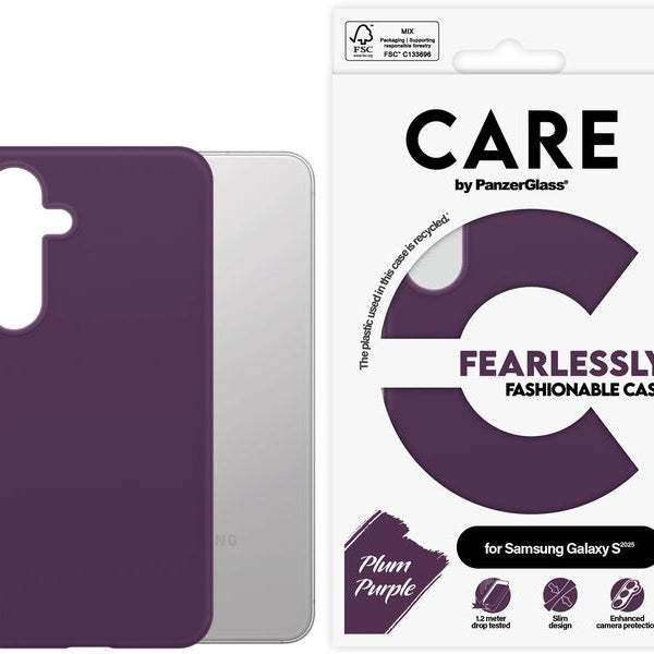 CARE Back Cover Fashion Galaxy S25 Plum Purple