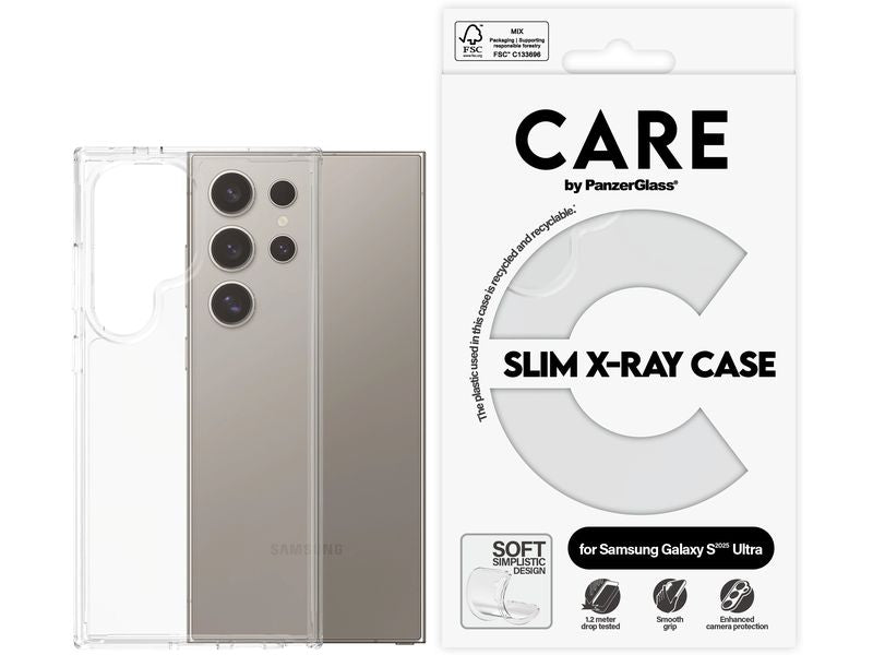 CARE Back Cover Fashion X-Ray Galaxy S25 Ultra Transparent