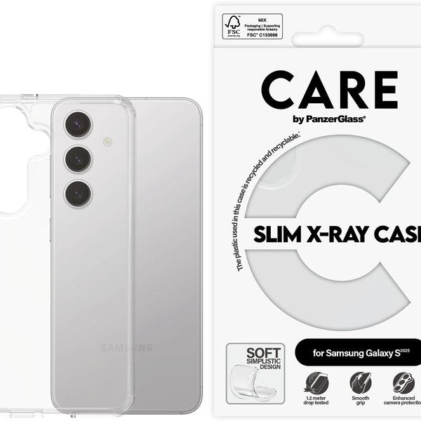 CARE Back Cover Fashion X-Ray Galaxy S25 Transparent